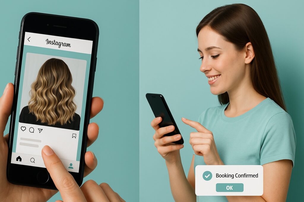 نظام حجوزات صالون شعر