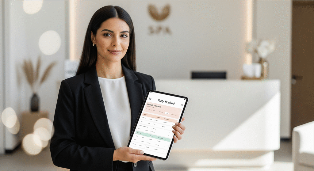 تسويق مراكز السبا في السعودية - نظام حجوزات مركز مساج